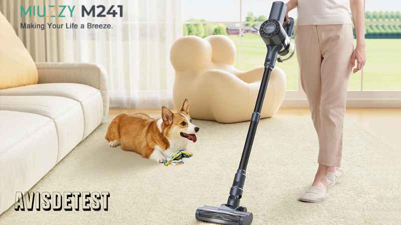 Lire la suite à propos de l’article MIUZZY Aspirateur Balai sans Fil 30kPa Avis